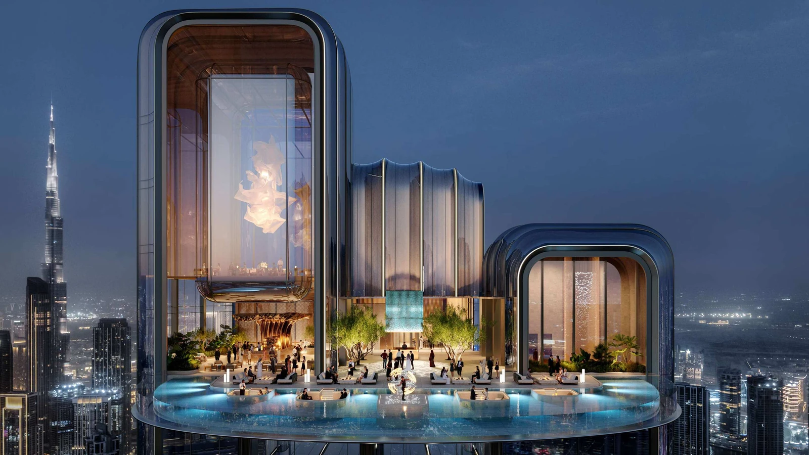 LUMENA ALTA Business Bay gateway brochure render