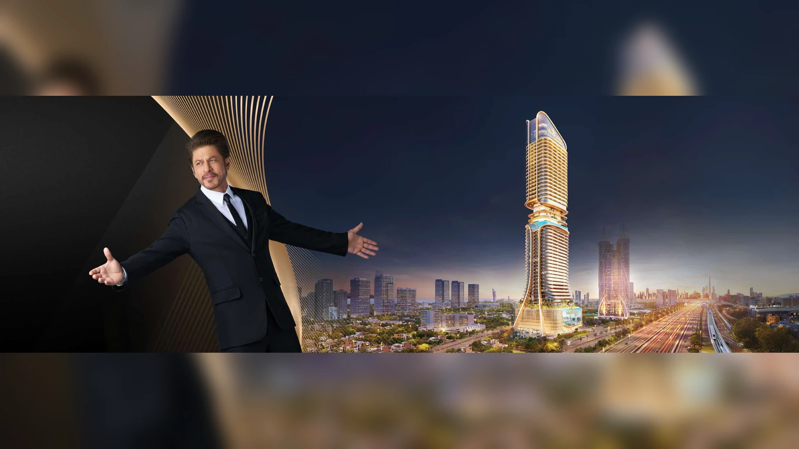 Shahrukhz Sheikh Zayed Road office tower brochure render