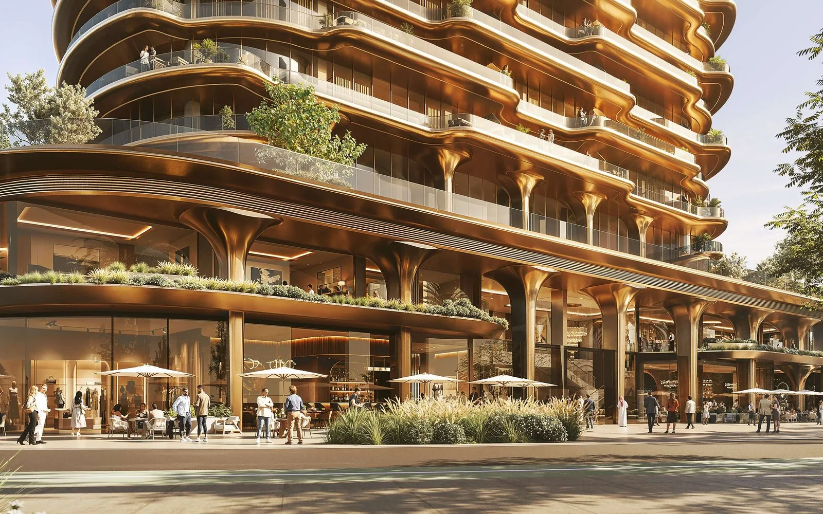 Jumeirah Residences render