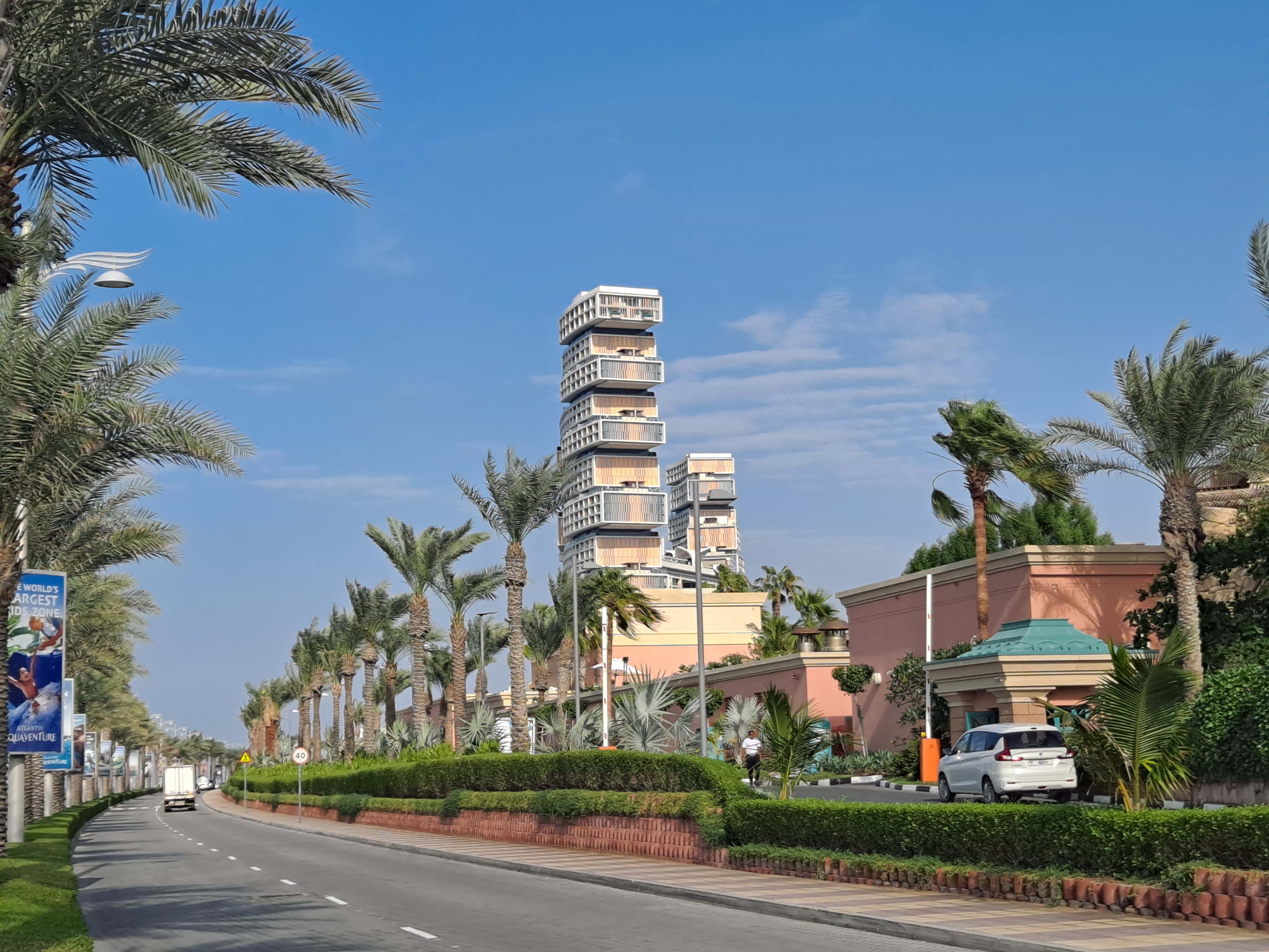 Dubai luxury hospitality skyline and Palm Jumeirah exterior