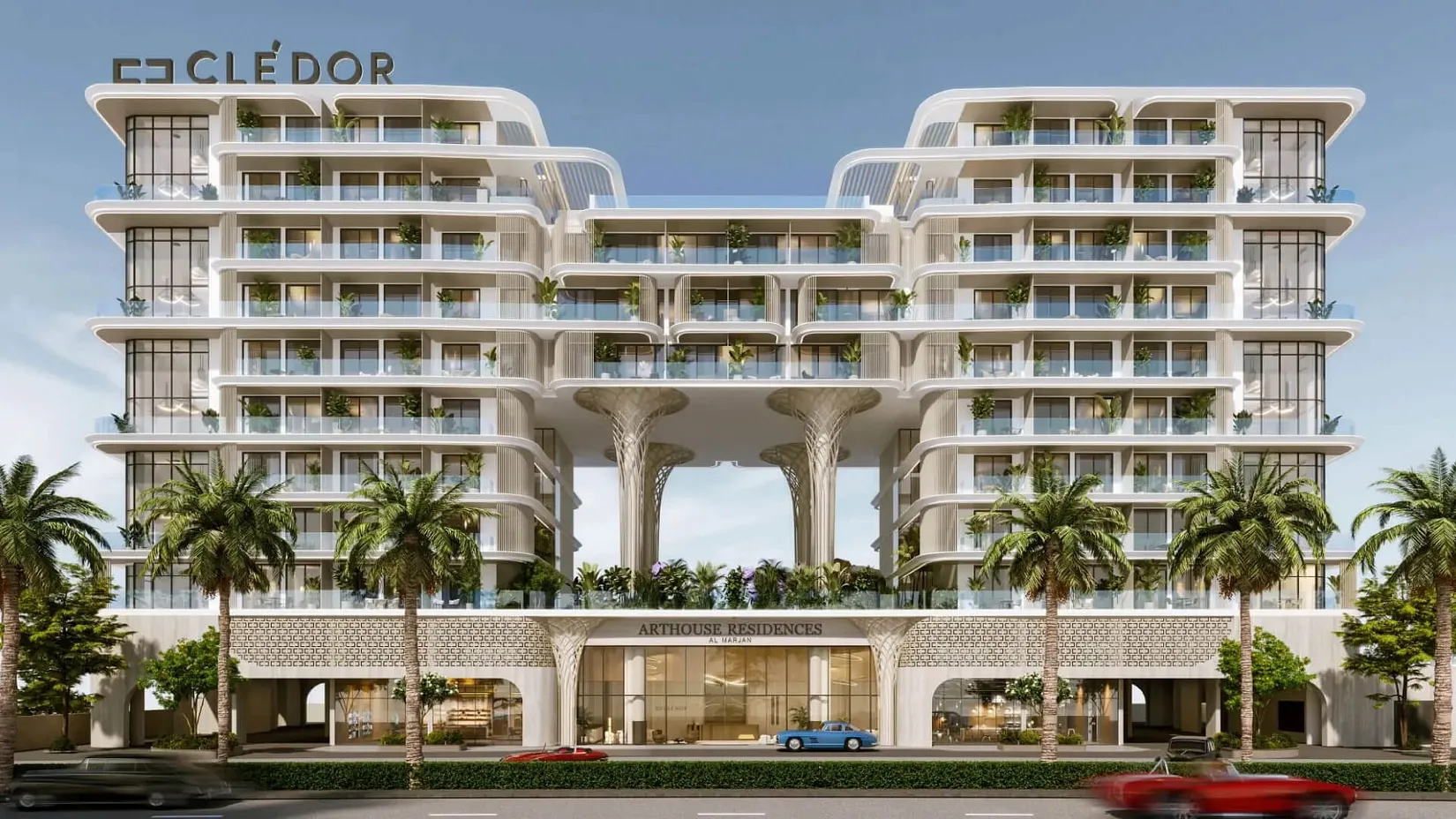 Arthouse Residences Al Marjan Island project render